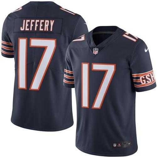 Nike Men & Women & Youth Bears 17 Alshon Jeffery Navy Blue NFL Color Rush Limited Jersey,We sell and wholesale Nike Men & Women & Youth Bears 17 Alshon Jeffery Navy Blue NFL Color Rush Limited Jersey on line form chian!